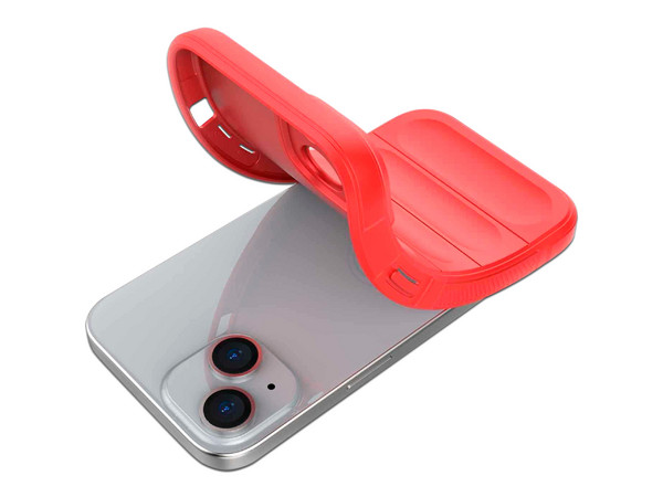Funda Tekku TPU Phantom para iPhone 15 Plus. Color Rojo.
