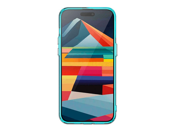 Funda Tekku TPU Rugged para iPhone 15 Pro Max. Color Azul.
