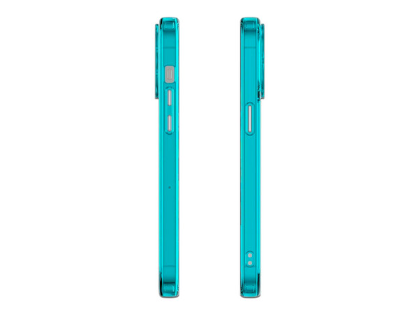 Funda Tekku TPU Rugged para iPhone 15 Pro Max. Color Azul.

