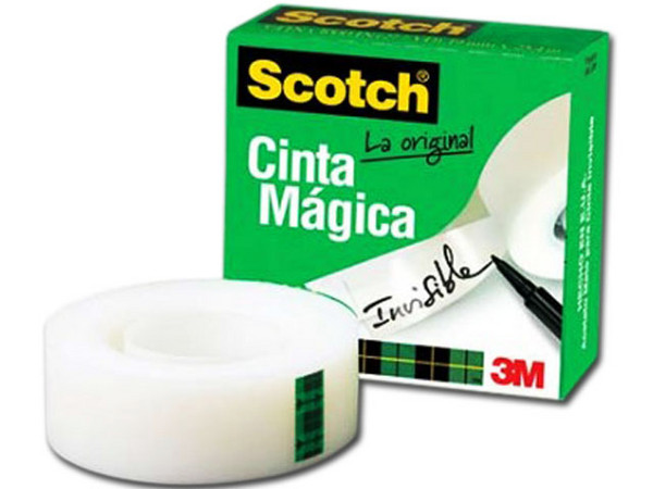 Cinta 3M Mágica Adhesiva.