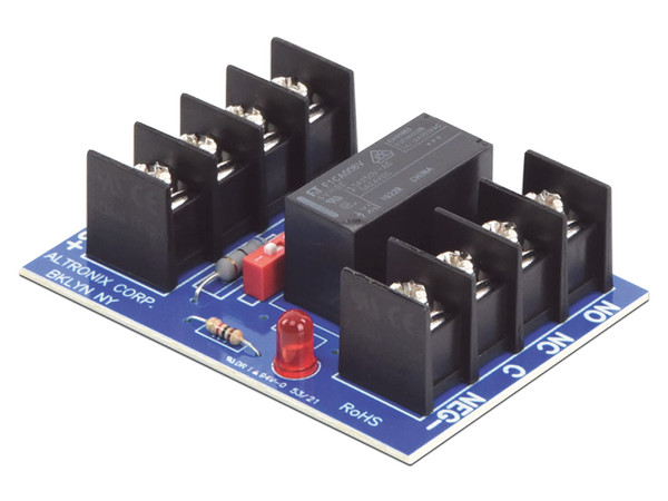 Módulo Relevador Altronix RB5, 6 o 12 Vcd de Entrada, Contacto de 220Vca o 28Vcd.