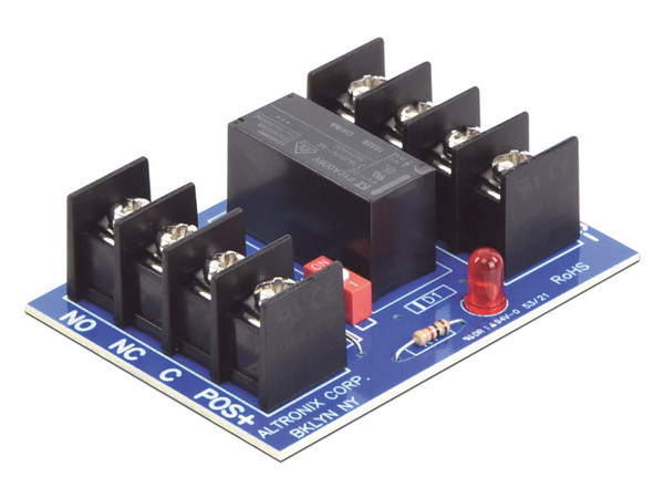 Módulo Relevador Altronix RB5, 6 o 12 Vcd de Entrada, Contacto de 220Vca o 28Vcd.