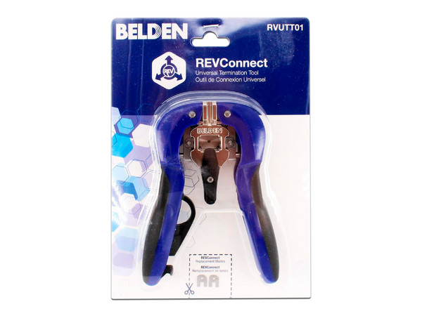 Herramienta Belden de terminación universal REVConnect.