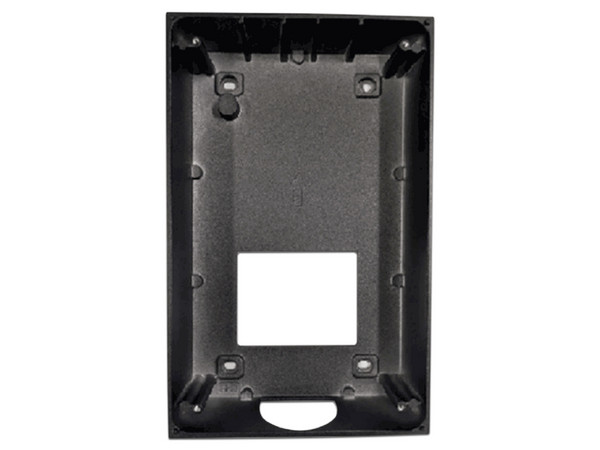 Caja de Montaje DAHUA VTM134, Compatible con Panel VTA2502G, Fabricado en aleación de aluminio, Color Negro.
