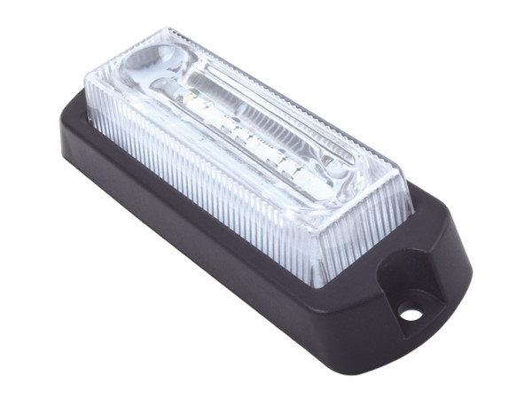 Luz Auxiliar Epcom Ultra Brillante X13 de 4 LEDs, Color Azul, con mica transparente.
