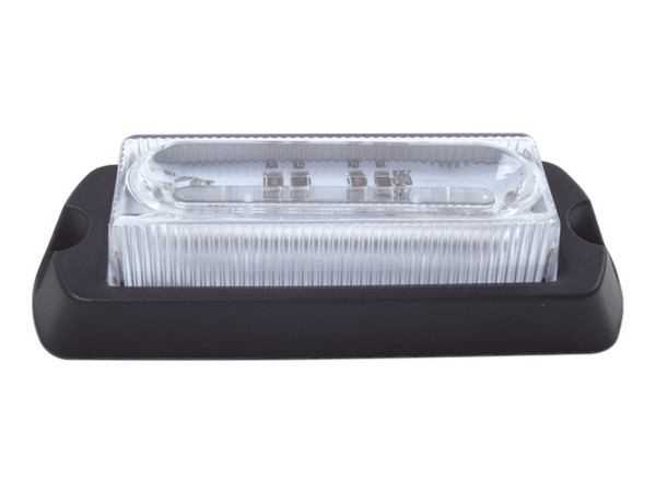 Luz Auxiliar Epcom Ultra Brillante X13 de 4 LEDs, Color Azul, con mica transparente.