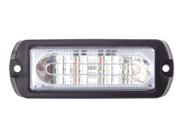 Luz Auxiliar Epcom Ultra Brillante X13 de 4 LEDs, Color Rojo, con mica transparente.