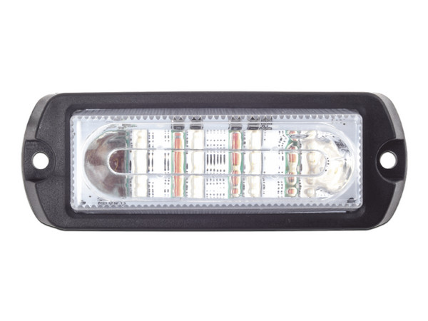 Luz Auxiliar Ultra Brillante Epcom X13 de 4 LEDs, con mica transparente. Color Claro.