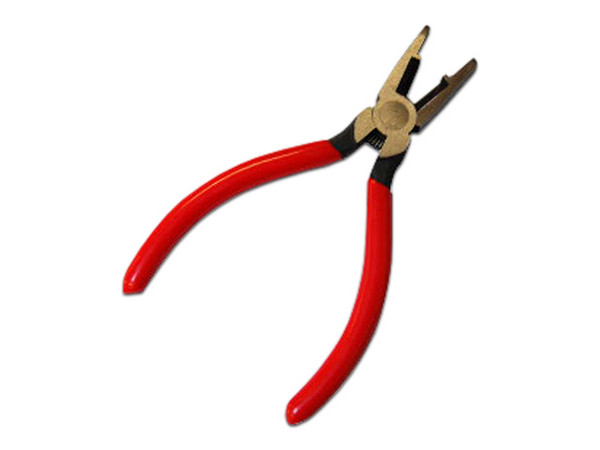 Pinza Crimpeadora Enson ENS-CR15 Para Terminaciones y Empalmes Telefónicos, Color Rojo.