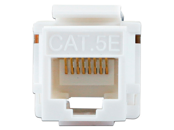 Conector Belden Jack RJ-45 Cat5e. Color Blanco.