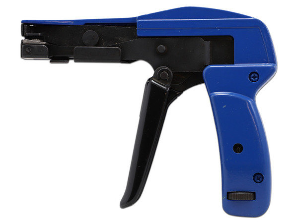 Pistola Tensora y Cortadora ENSON ENS-TGUN Para cincho de Nylon, Color Azul.
