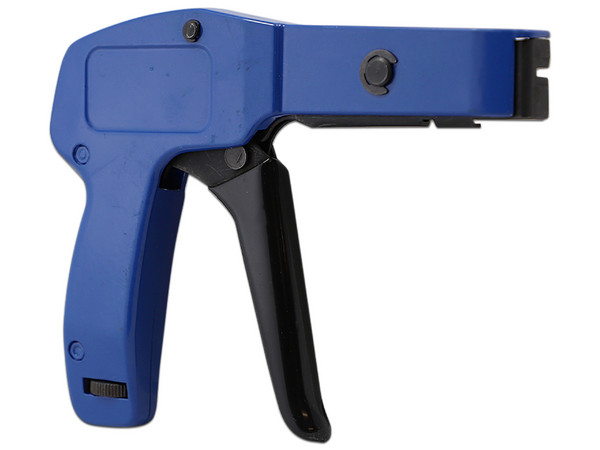 Pistola Tensora y Cortadora ENSON ENS-TGUN Para cincho de Nylon, Color Azul.