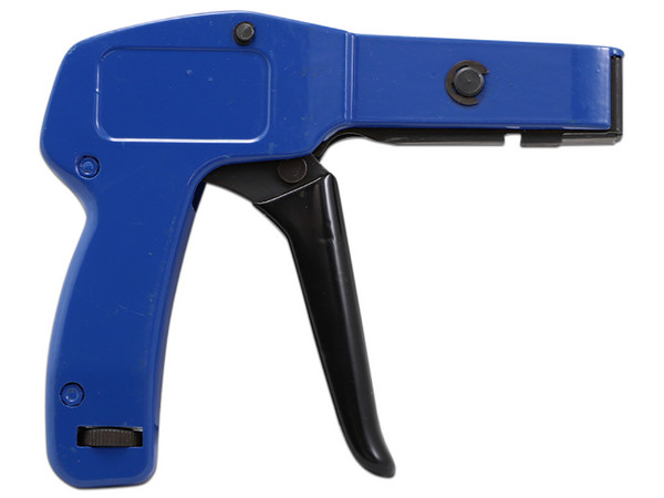 Pistola Tensora y Cortadora ENSON ENS-TGUN Para cincho de Nylon, Color Azul.