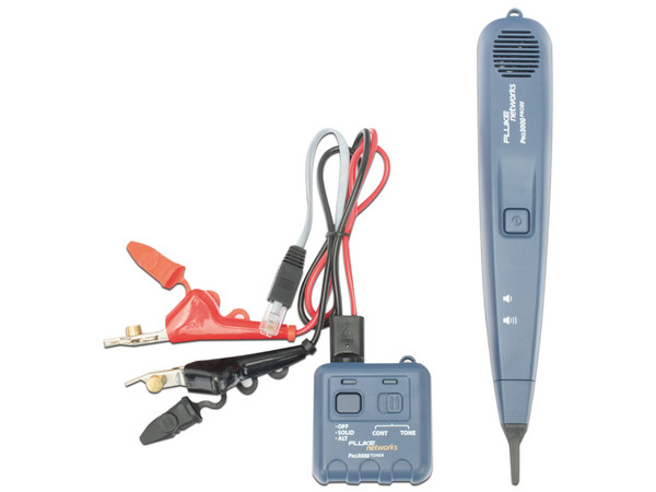 Generador y Sonda (Detector) de Tonos PRO3000, Para Identificación de Señales Analógicas en Cableado Inactivo.