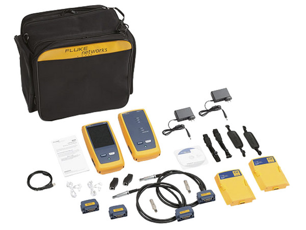 Certificador Fluke Networks DSX-8000 para Cable de Cobre Cat5e, Cat6, Cat6A y Cat8, Precisión de Nivel VI/2G (2 GHz), Con WiFi Integrado y Pantalla LCD de 5.7