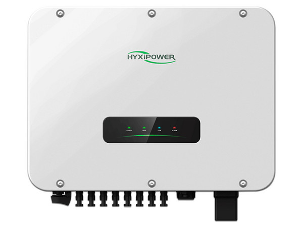 Inversor Tipo Cadena Hyxipower HYX-S30K-T 220V, Potencia de Salida 30KW, IP66, Color Blanco.