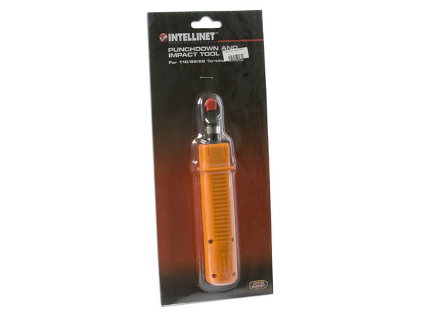 Intellinet Herramienta de Impacto de Ponchar para bloques terminales 110/88/66
