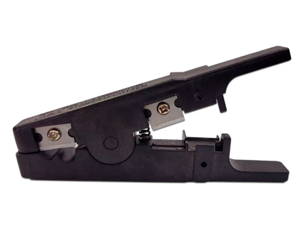 Herramienta Peladora de cables Intellinet 530514, Ajustable, Color Negro.