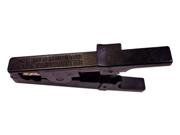 Herramienta Peladora de cables Intellinet 530514, Ajustable, Color Negro.
