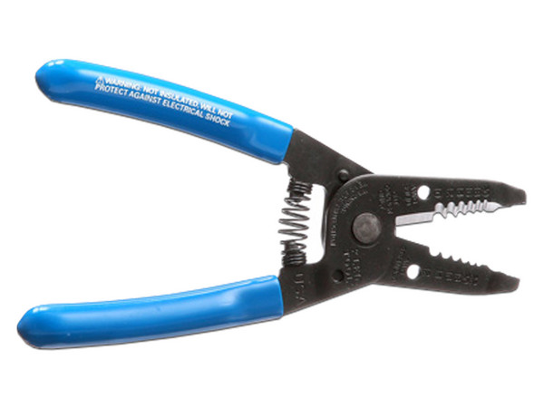 Pelacables para Cable Macizo Klein Tools, 12-22 AWG, Color Azul.