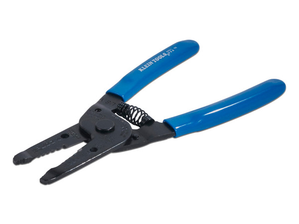Pelacables para Cable Macizo Klein Tools, 12-22 AWG, Color Azul.