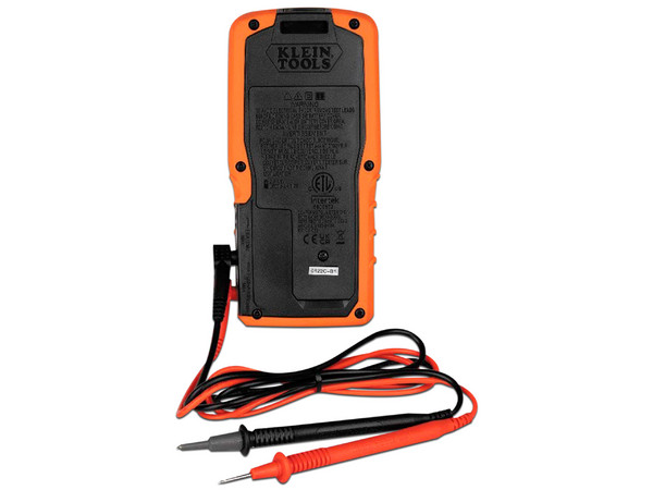 Multímetro Digital Klein Tools MM450 Esbelto de Rango Automático con TRMS 600V y Medición de Temperatura.