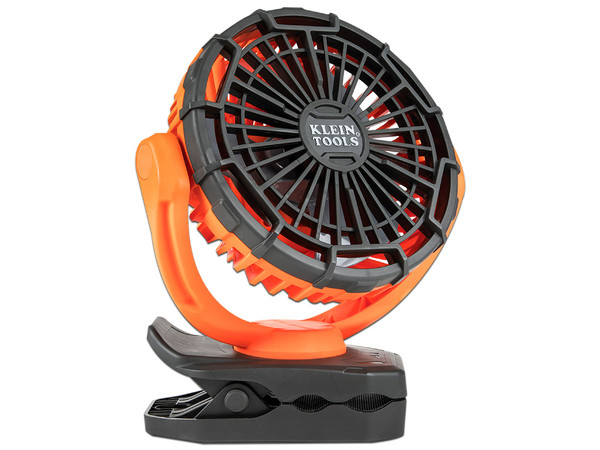 Ventilador Personal Recargable Klein Tools PJSFM1 para el Lugar de Trabajo, Montaje por Pinza o Potentes Imanes.