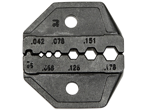 Matriz Ponchadora Klein Tools, para RG174, RG179 y Belden 8218. Compatible con Pinza Ponchadora VDV200-010.
