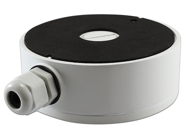 Caja de conexiones Meriva MVA-JB0301 para Cámaras de montaje en pared o techo, compatible con Cámaras de Lente fijo.
