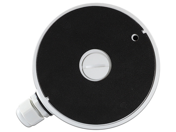 Caja de conexiones Meriva MVA-JB0301 para Cámaras de montaje en pared o techo, compatible con Cámaras de Lente fijo.