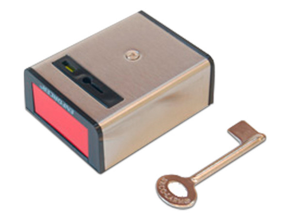 Boton de Panico Seco-Larm SS-078Q/SS078 con enclavamiento, 1 Amp.