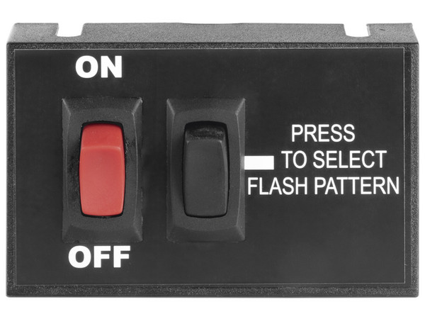 Switch Universal Ecco SW-99 de Encendido/Apagado y Control de patrones de destello.