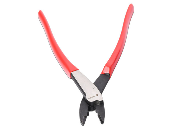 Pinza Ponchadora Precision PST-H010-08 para cortar y crimpar terminales Aislados y no aislados. Color Rojo.
