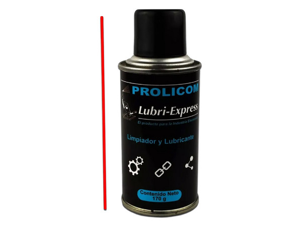 Limpiador y Lubricante en Aerosol Prolicom para Componentes Eléctricos, de 170ml.