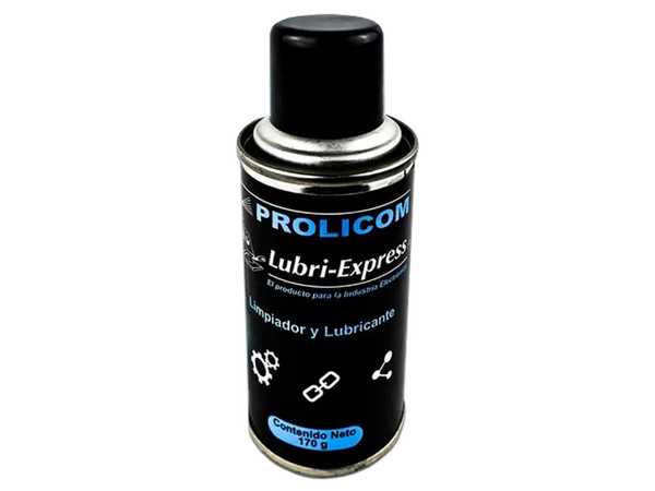 Limpiador y Lubricante en Aerosol Prolicom para Componentes Eléctricos, de 170ml.