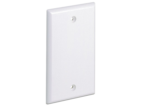 Placa Panduit CPNWH de Pared Ciega, Material ABS. Color Blanco.