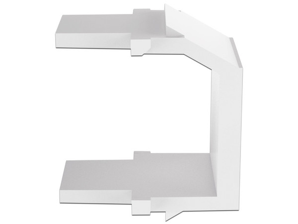 Módulo de tapa ciega Panduit, Tipo Keystone, Color Blanco, 10 piezas.