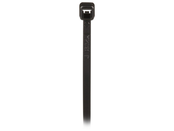 Cincho de Nylon 6.6 de Bloqueo Panduit, de 203mm x 2.5mm, Exterior Resistente a Rayos UV, Paquete de 1000pz, Color Negro.