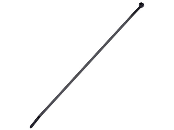 Cincho de Nylon 6.6 de Bloqueo Panduit, de 203mm x 2.5mm, Exterior Resistente a Rayos UV, Paquete de 1000pz, Color Negro.