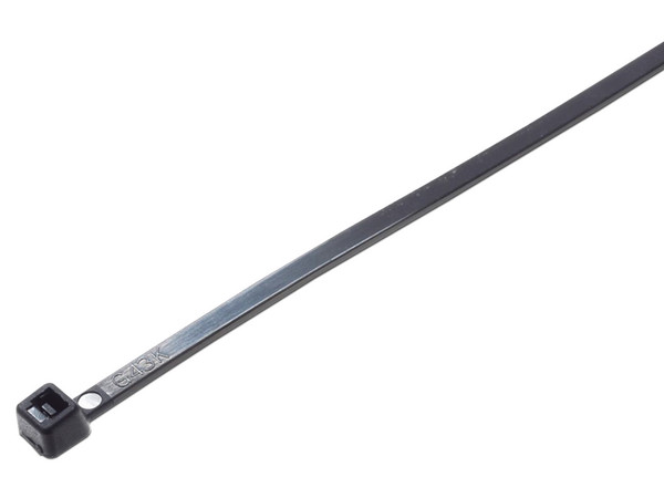 Cincho de Nylon 6.6 Panduit, de 188mm x 4.8mm, Exterior Resistente a Rayos UV, Paquete de 1000pz, Color Negro.