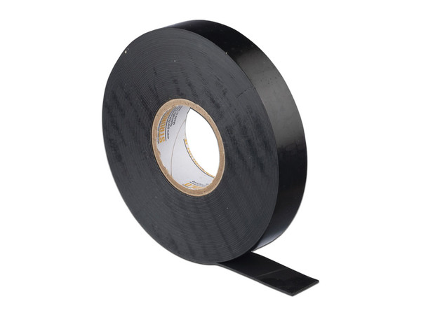 Cinta Eléctrica para Aislar Panduit de Caucho ERP, Autoadhesiva, Uso Industrial, De 19mm x 9.1m, Color Negro.