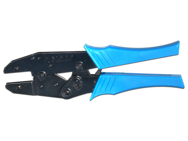Pinzas Individuales para Plegar Conectores de Anillo. Requiere Juego de Mordarzas de acuerdo al Diámetro del Cable y Tipo de Conector.