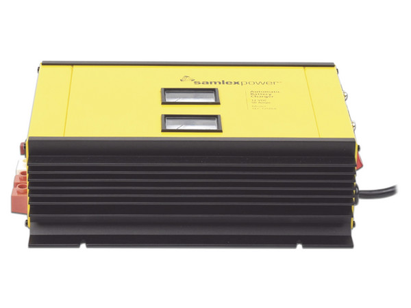 Cargador de Baterías de Plomo Ácido 12 Volts, 50A, con Función de Respaldo de Energía en CD.