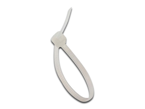 Bolsa de Cinchos sujeta cables Sanelec SE357809, 100 piezas. Color Blanco.