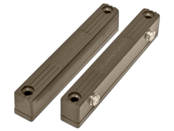 Contacto Magnético Seco Larm de uso rudo con terminales de tornillo Gap 2 3/4(70mm), compatible con paneles DSC, RISCO, BOSCH.