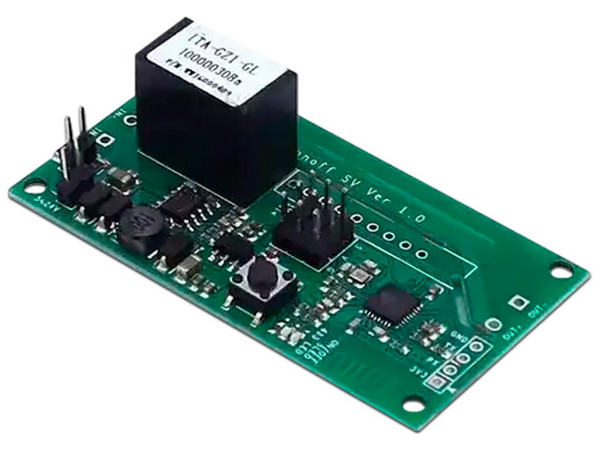 Módulo Interruptor Inteligente Sonoff SV de Bajo Voltaje 5 a 24V Compatible con Asistentes Virtuales