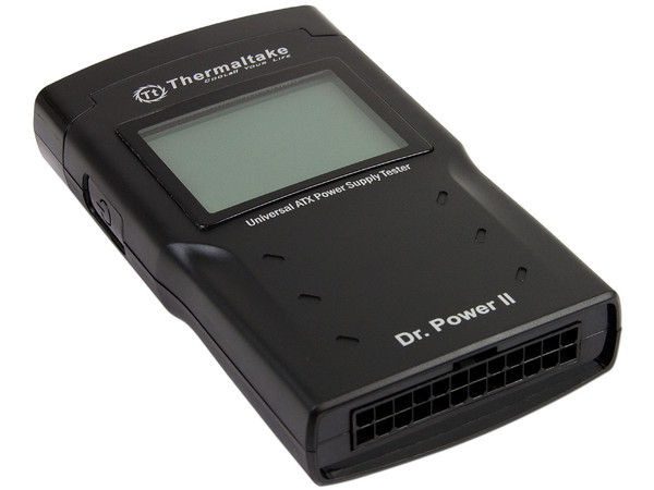Probador de Fuentes de Poder Thermaltake Dr. POWER II con pantalla LCD.