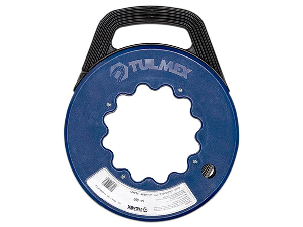 Guía para Cables Tulmex de Hasta 15m con Gancho Sujetador, Color Azul.