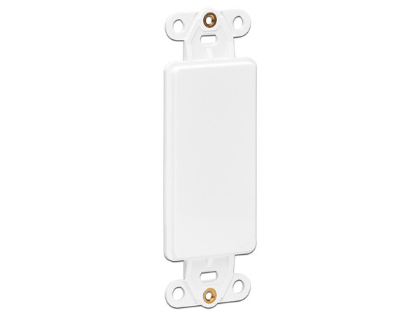 Inserto de Placa Tripp Lite N042D-100V-WH para Protección de Puertos. Color Blanco.