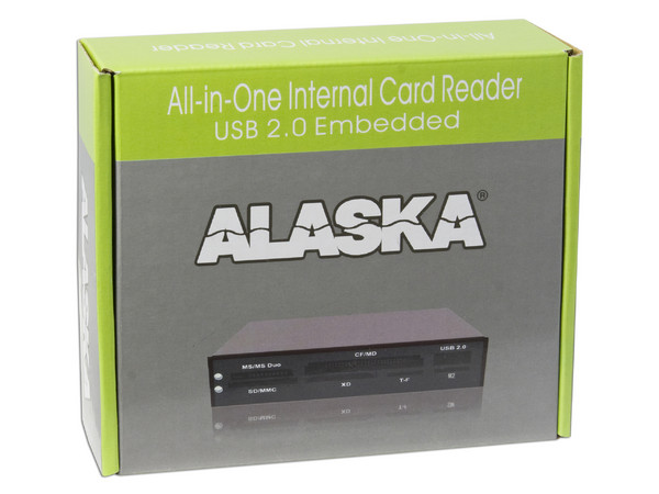 Lector de Memorias Flash All in One Alaska, Interno USB 2.0
